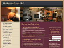 Tablet Screenshot of ellisdesigngroupllc.com